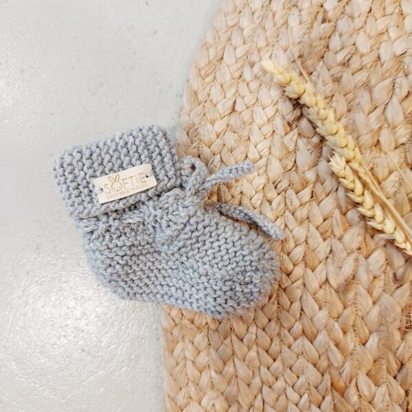 Softie | Merino wollen slofjes grijs