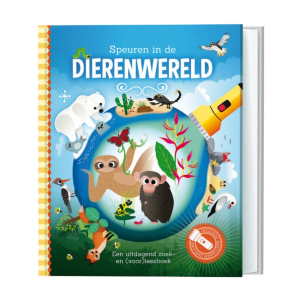 Zaklampboek - Speuren in de dierenwereld