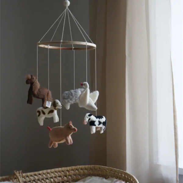 Wiegmobiel boerderijdieren