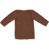 Klein baby | Knit sweater bruin - Afbeelding 3