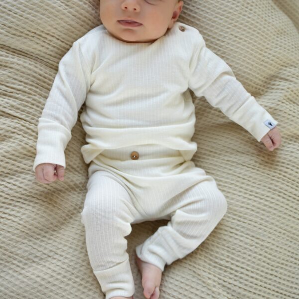 Klein baby | Shirt rib natural white
