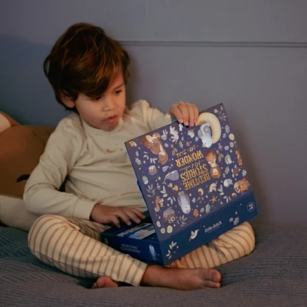 Little Dutch | Zaklamp verhalen projector blauw