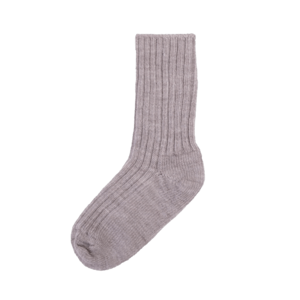 Joha | Wollen sokken beige melange