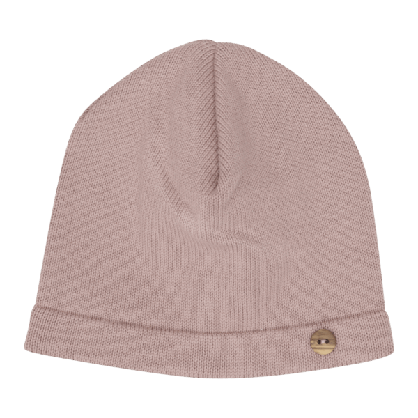 Klein baby | Knitted mutsje oud roze