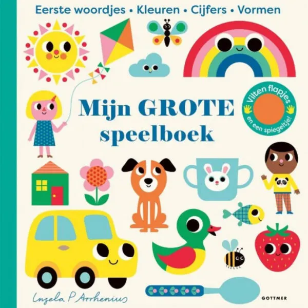 Mijn grote speelboek | Eerste woordjes, kleuren, cijfers, vormen