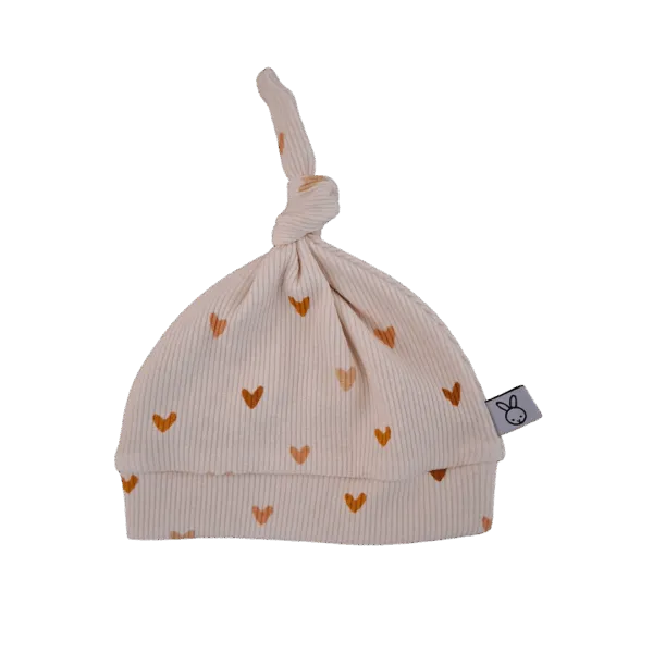 Softie | Knoopmutsje hartjes