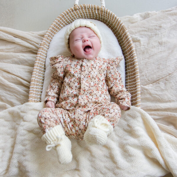 Softie | Boxpakje beige flower