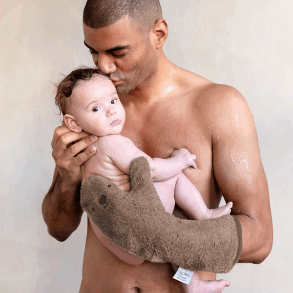 Nifty | Baby shower glove mocha