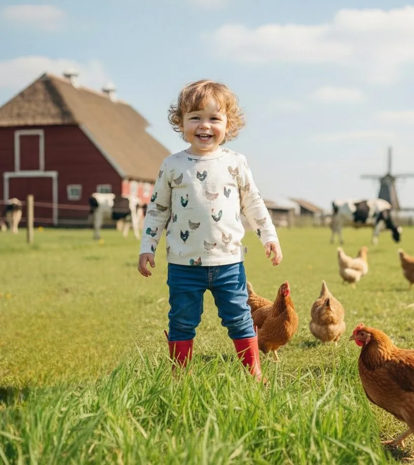 Petit Piao | Longsleeve kippen