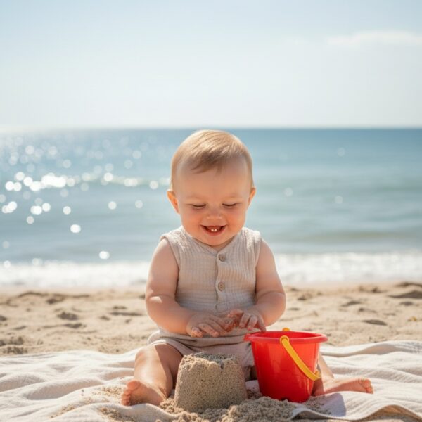 Klein baby | Playsuit mousseline