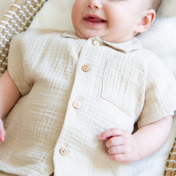 Klein baby | Polo shirt mousseline