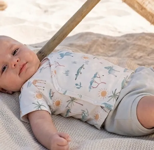 Softie | Overslag t-shirt zomer safari