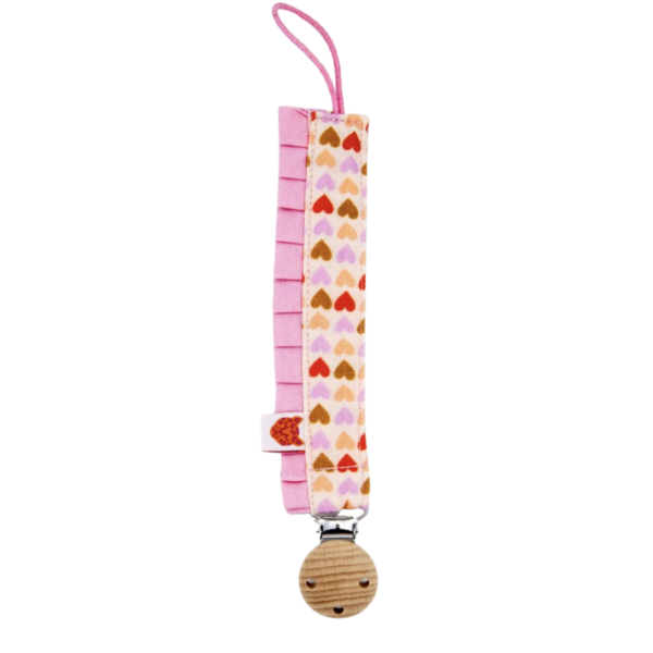 Colori Ribelle | Speenkoord hearts ruffle